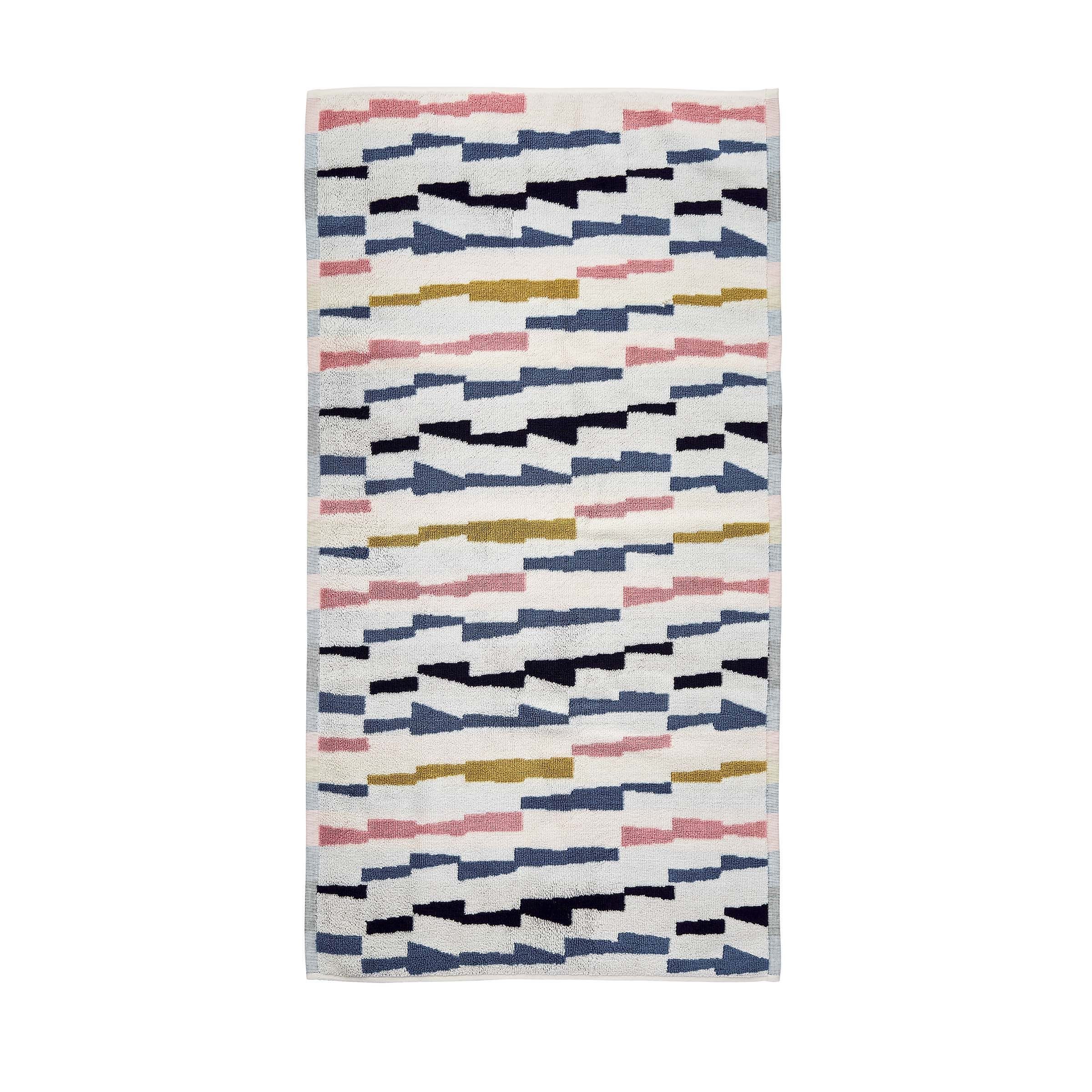 Cosmo Cotton Bath Mat By Helena Springfield In Navy Blue